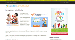 Desktop Screenshot of cognitieveontwikkeling.info